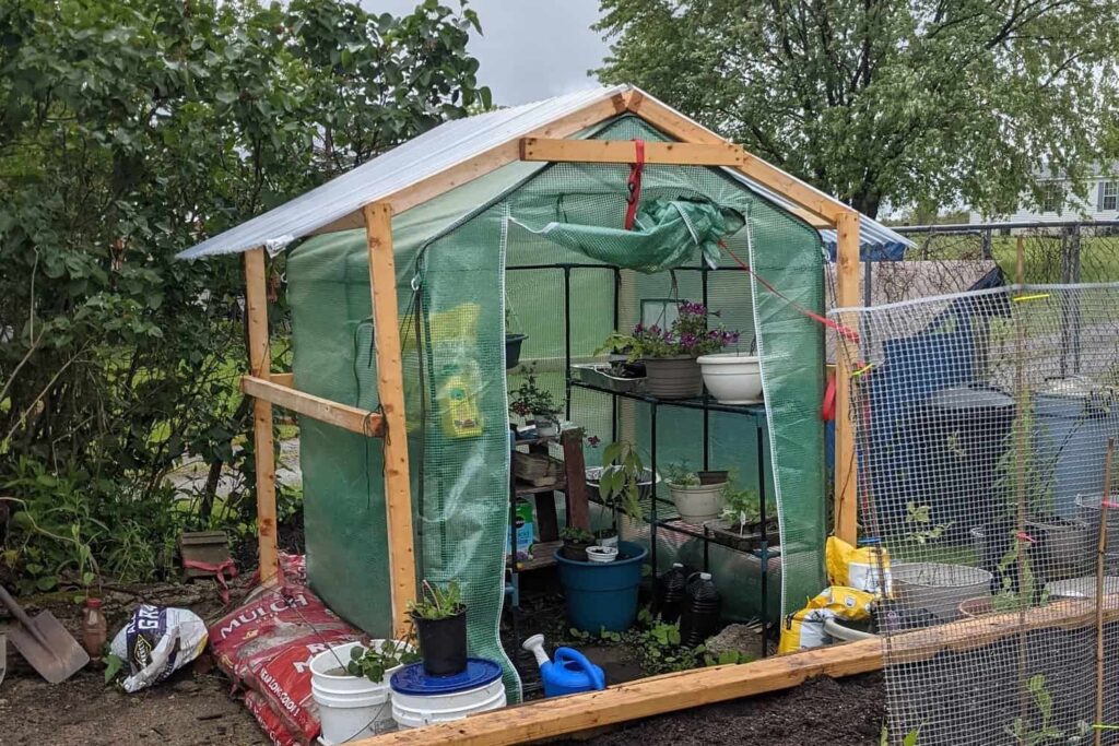 Affordable greenhouse.